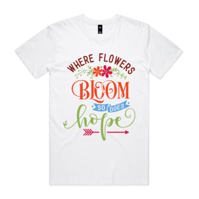Where flowers bloom so does hope - colour Thumbnail