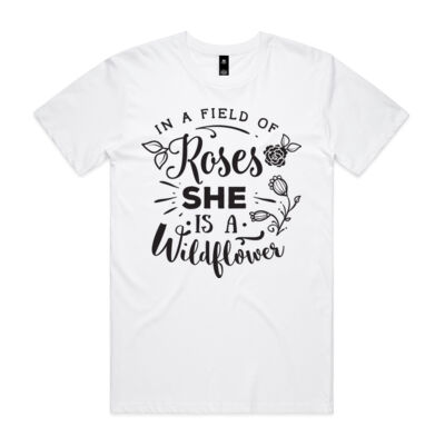 In a field of roses she is a wildflower Thumbnail